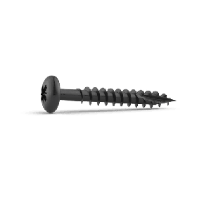 Durapost Pan Head Timber Screws - 4mm x 40mm Anthracite Grey - Pack Of 10