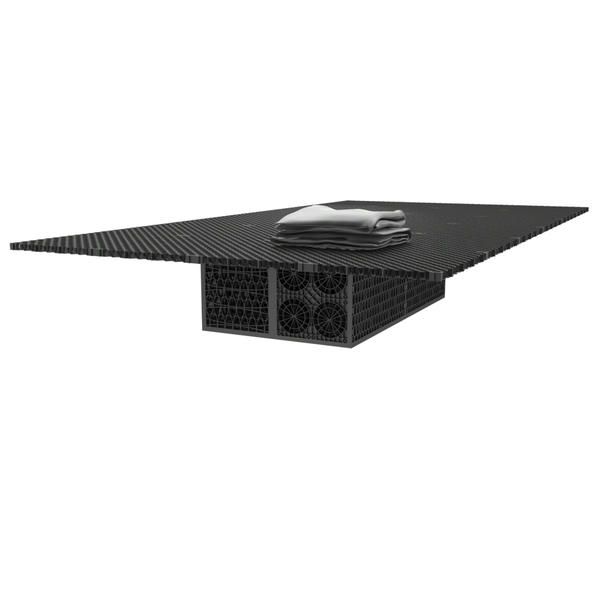 Rainsmart 24 Tonne Shallow Soakaway Crate Set for Heavier Soils Flat-Packed - 1 Cubic Metre Kit