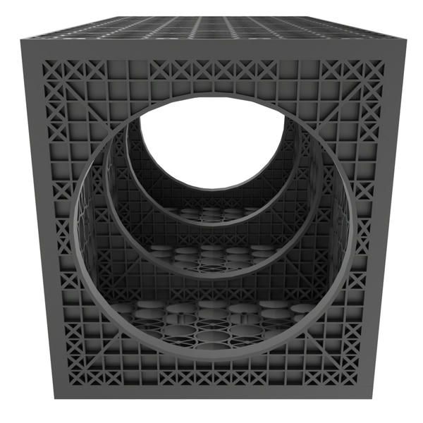 Rainsmart 24 Tonne Inspection Channel Soakaway Crate Flat-Packed - 0.25 Cubic Metres