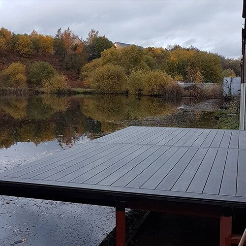 Forma Composite Decking Flat Trim - 150mm x 3000mm Argent