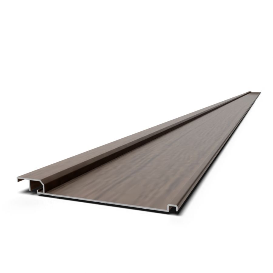 Aluminium Cladding Panel - 150mm x 5650mm Queensland Walnut