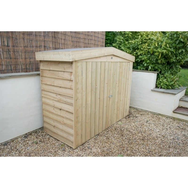 Pressure Treaded Apex Large Outdoor Store - 4'11
