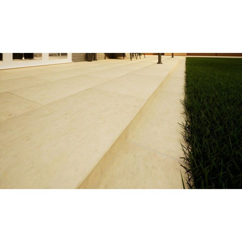 Porcelain Paving - 900mm x 600mm x 20mm Florence Beige - Pack of 2