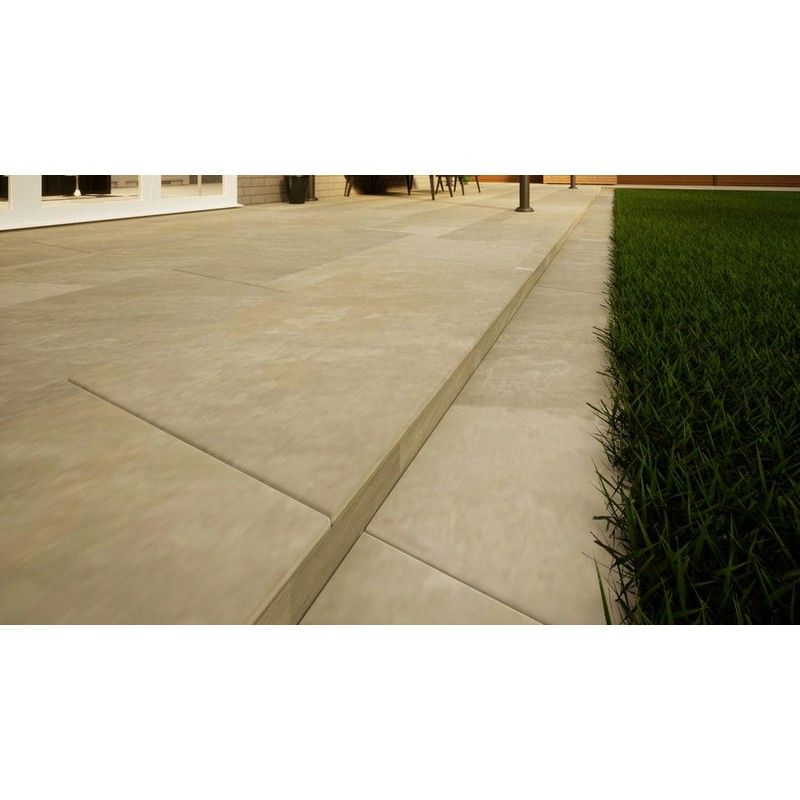 Porcelain Paving - 1200mm x 600mm x 20mm Kandla Grey