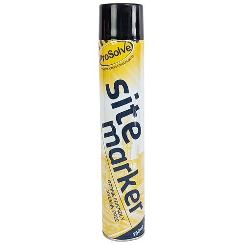 ProSolve Aerosol Site Marker Paint - Black 750ml