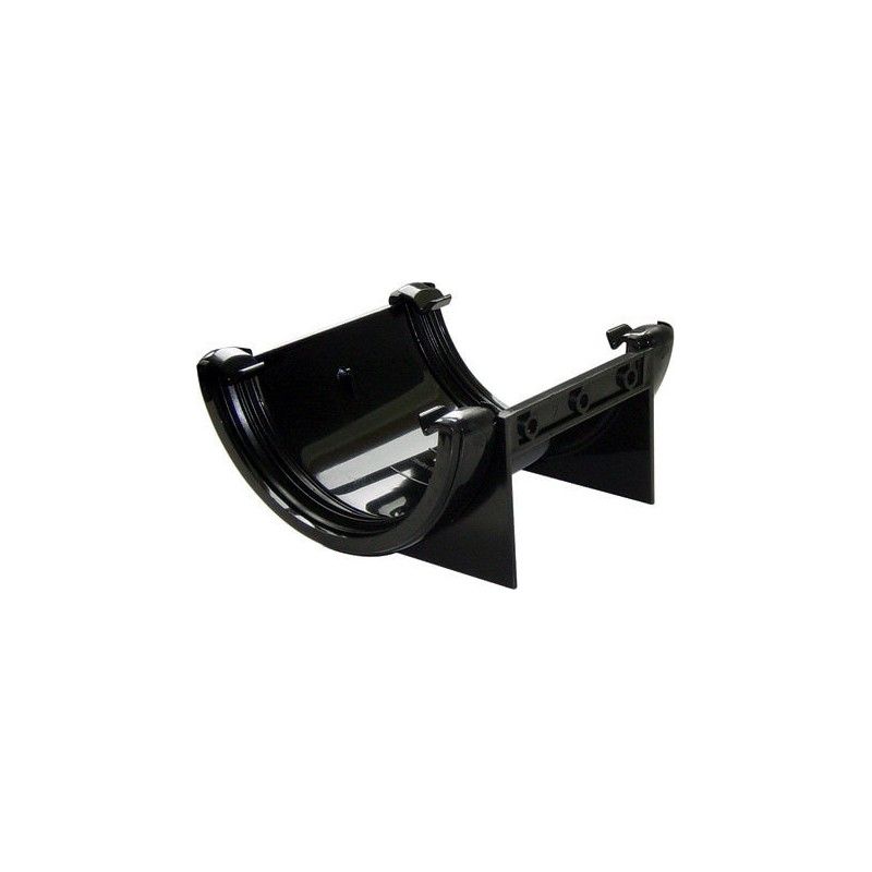 FloPlast Mini Gutter Union Bracket - 76mm Black
