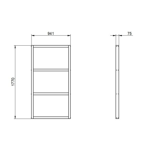 Shed Base for Forest Overlap Sheds - 6' x 3'