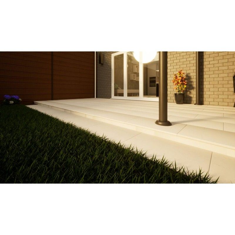 Sandstone Paving - 600mm x 400mm x 25mm Harvest Smooth