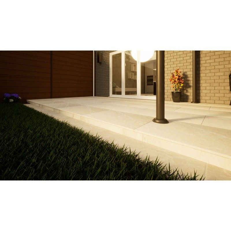 Sandstone Paving - 900mm x 600mm x 22mm Mint