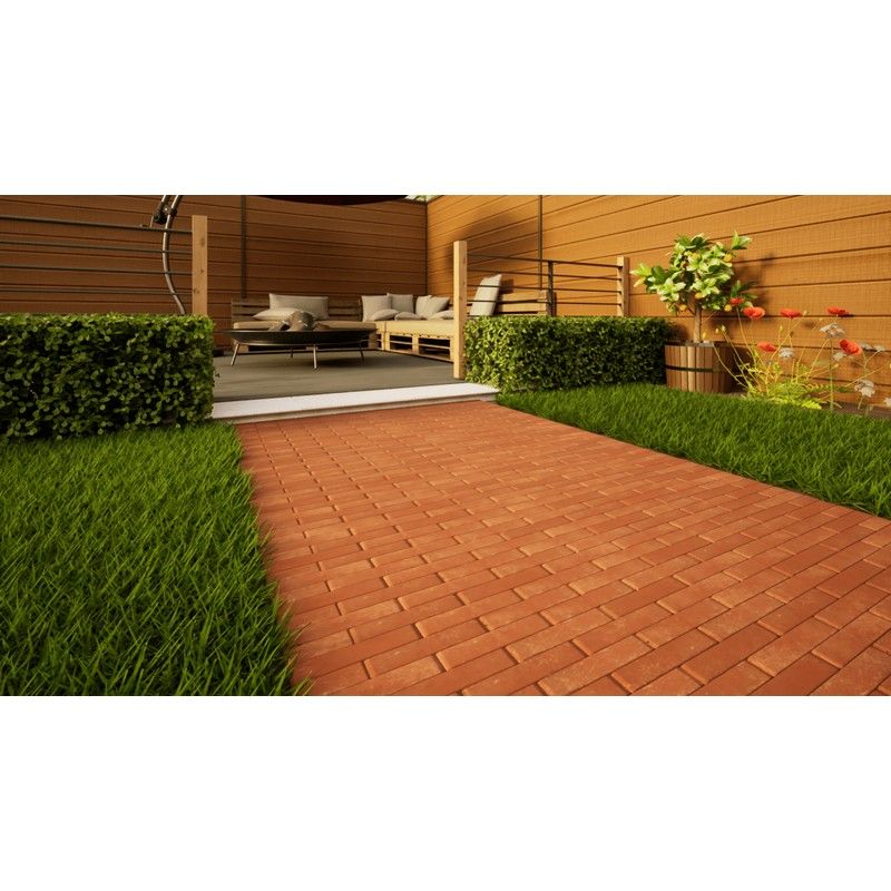 Clay Paving - 200mm x 48mm x 58mm Spalding