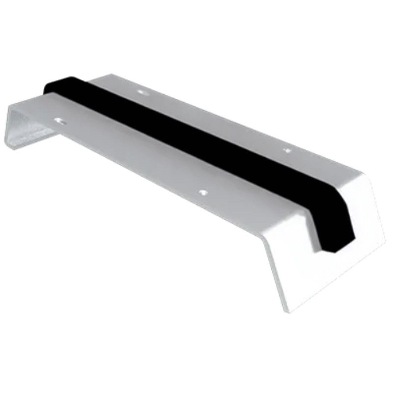 Aluminium Coping Fixing Clip for 141-200mm Wall - 260mm Black (9005 Matt)