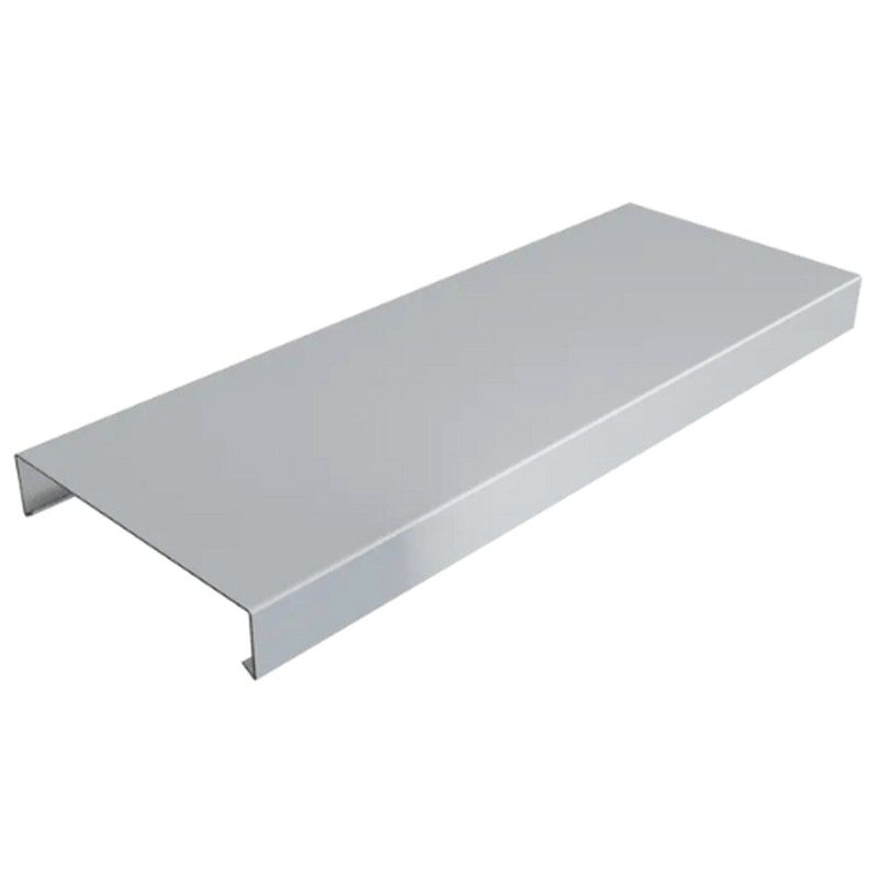 Aluminium Coping for 141-200mm Wall - 260mm x 3mtr Painted