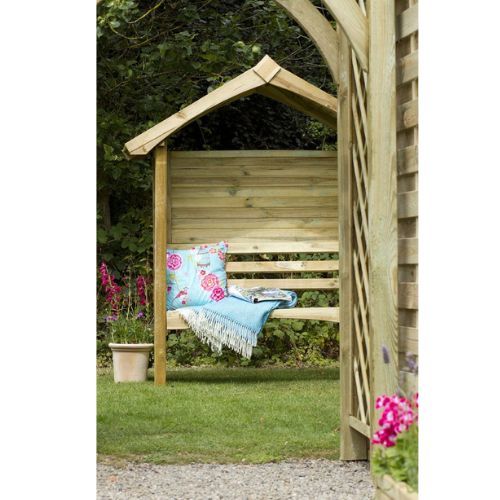 Cadiz Timber Arbour - 1970mm x 1690mm x 730mm