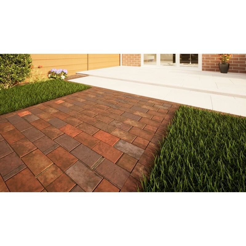 Clay Paving - 210mm x 100mm x 50mm Old English