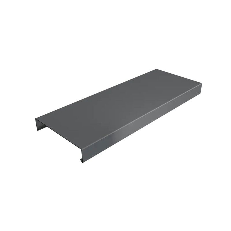 Aluminium Coping for 241-300mm Wall - 360mm x 3mtr Anthracite Grey (7016 Matt)