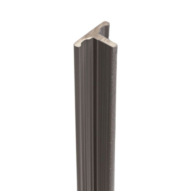 Composite Slatted Cladding Joint Trim - 3.6mtr Argent
