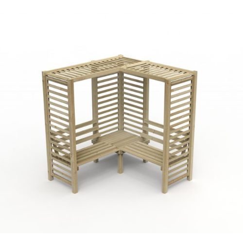 Firenze Timber Corner Arbour - 1970mm x 1800mm x 1800mm
