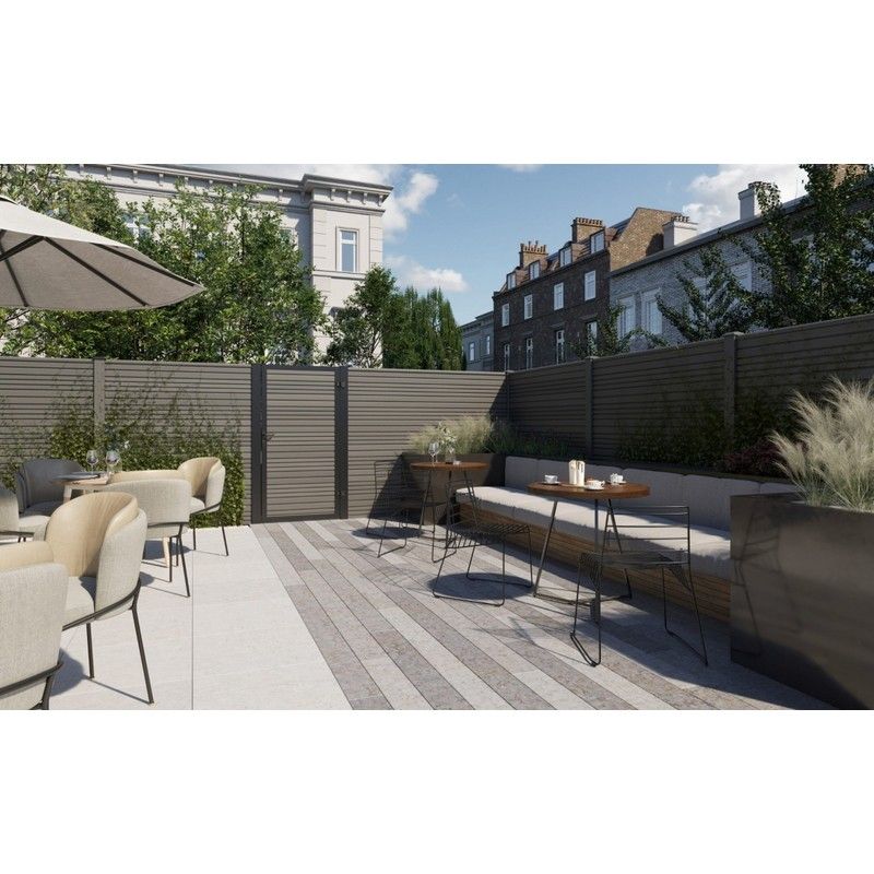 Ecoscape Composite Gate - 1520mm x 900mm Graphite