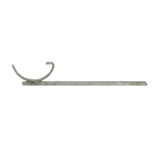 Cast Iron Half Round Gutter Drive In Bracket - 100mm Galvanised