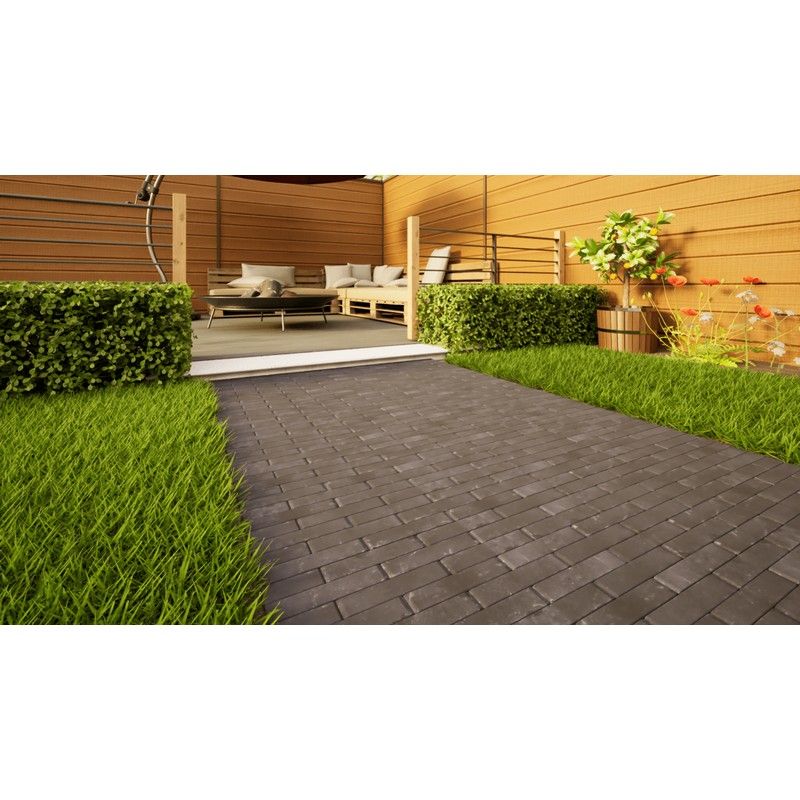 Clay Paving - 204mm x 50mm x 60mm Lugano