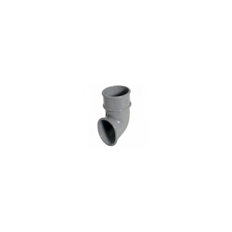 FloPlast Mini Gutter Downpipe Shoe - 50mm Grey