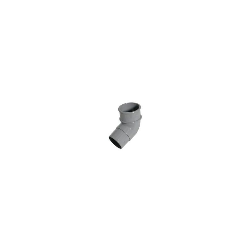 FloPlast Mini Gutter Offset Bend - 112 Degree x 50mm Grey