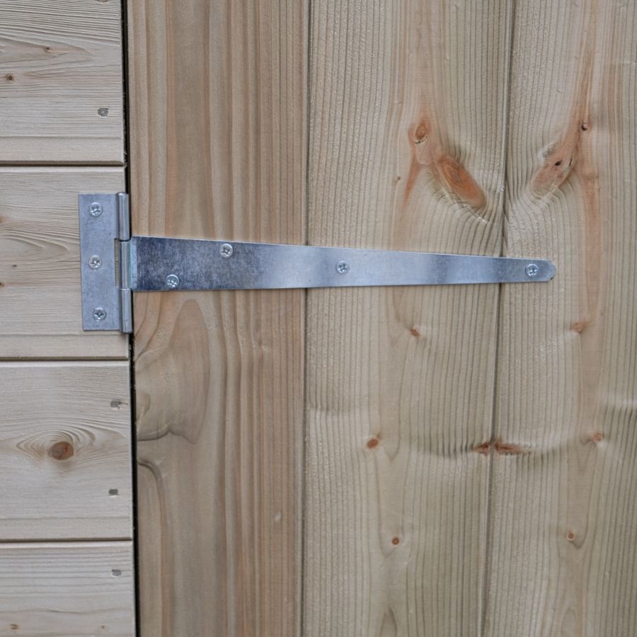 Forest Garden Tongue & Groove Reverse Apex Shed - Double Door - 12' x 8'