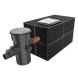 Rainsmart 24 Tonne Soakaway Crate Set Assembled with Silt Trap & Lid - 1 Cubic Metre Kit