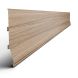 Aluminium Cladding Panel - 150mm x 5650mm Natural Oak