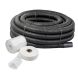 Perforated Land Drain and Filter Sleeve Kit - 60mm (O.D.) x 25mtr Coil