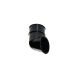 FloPlast Mini Gutter Downpipe Shoe - 50mm Black