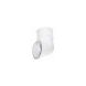 FloPlast Mini Gutter Downpipe Shoe - 50mm White