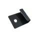 Standard Woodgrain / Grooved Composite Decking Starter Clips with Self-Tapping Screws - Black - Pack of 50