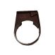 FloPlast Mini Gutter Downpipe Clip - 50mm Brown