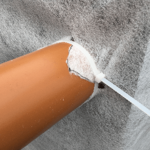 Pipe entry Pipe entry